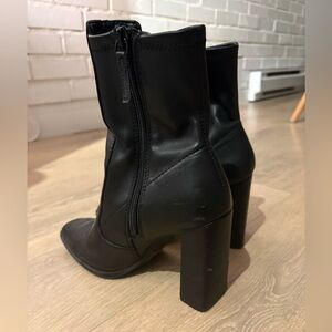 Black booties from Aldo